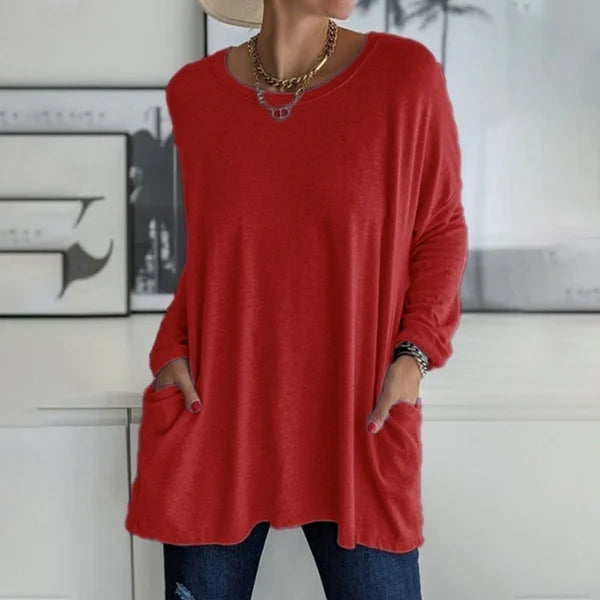 DESIREE | RELAXED LONG SLEEVE TOP