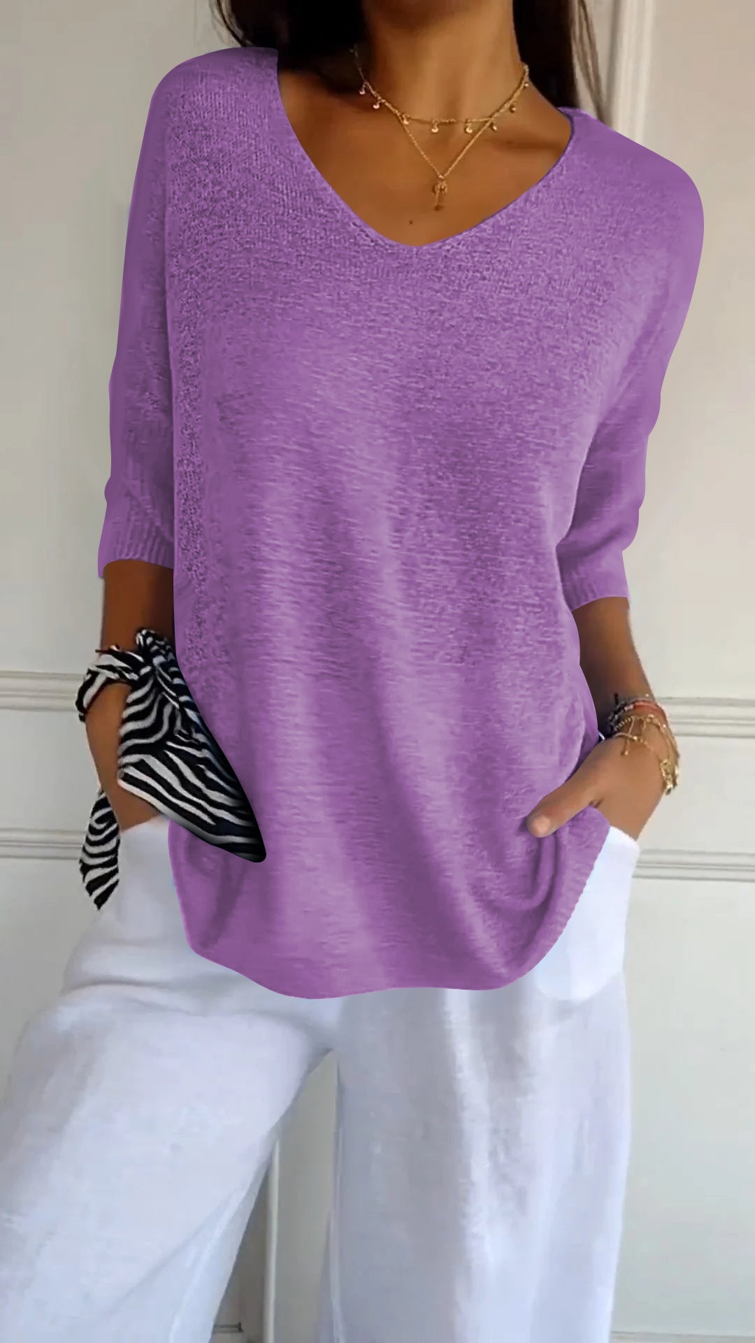ROSA | ELEGANT KNIT TOP FOR WOMEN