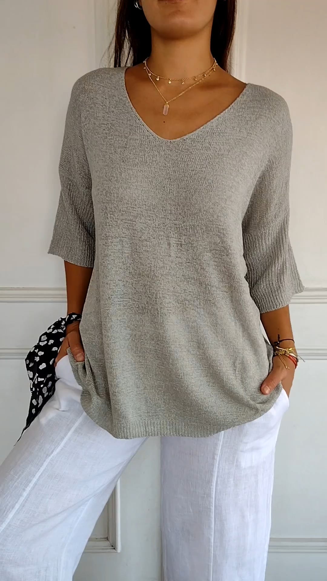 ROSA | ELEGANT KNIT TOP FOR WOMEN