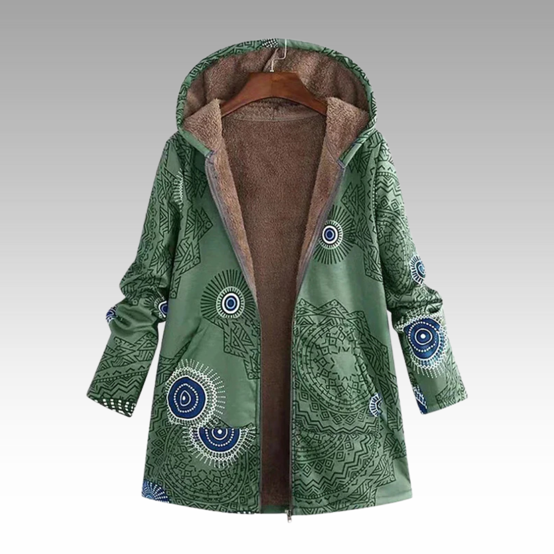 CELINA | LUXURY BOHO HOODED JACKET