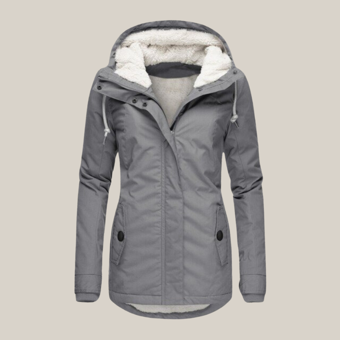 MARA | ELEGANT LUXE PADDED JACKET WITH TUMMY COVERAGE