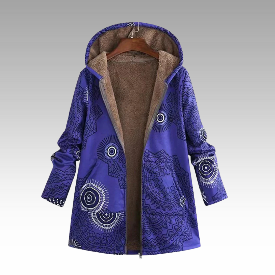 CELINA | LUXURY BOHO HOODED JACKET