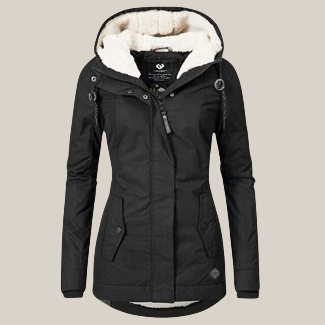 MARA | ELEGANT LUXE PADDED JACKET WITH TUMMY COVERAGE