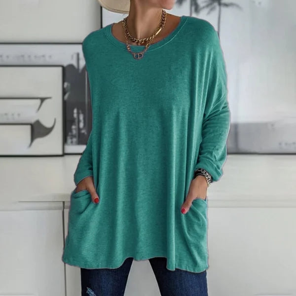 DESIREE | RELAXED LONG SLEEVE TOP
