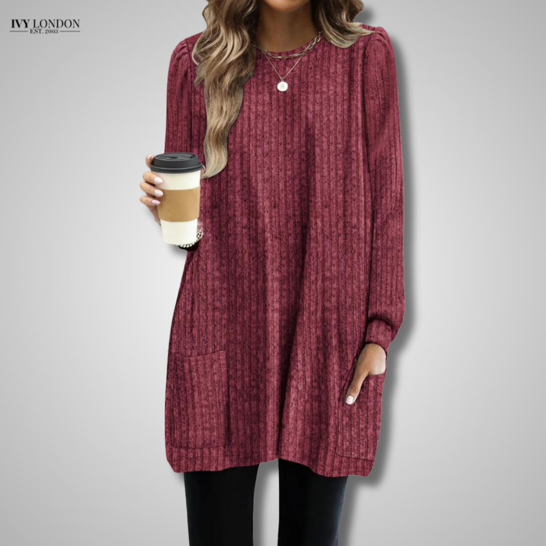 CORINA | COZY POCKET TUNIC WITH TUMMY COVERAGE