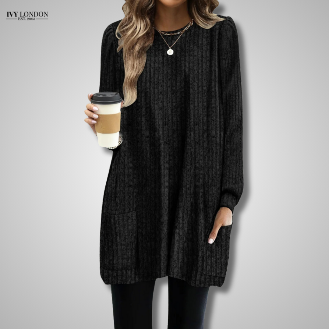 CORINA | COZY POCKET TUNIC WITH TUMMY COVERAGE