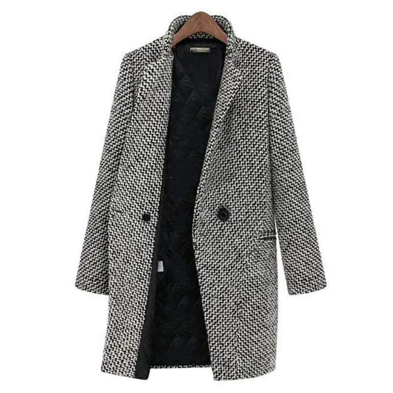 CLAUDIA | ELEGANT LONG COAT WITH TIMELESS CHARM