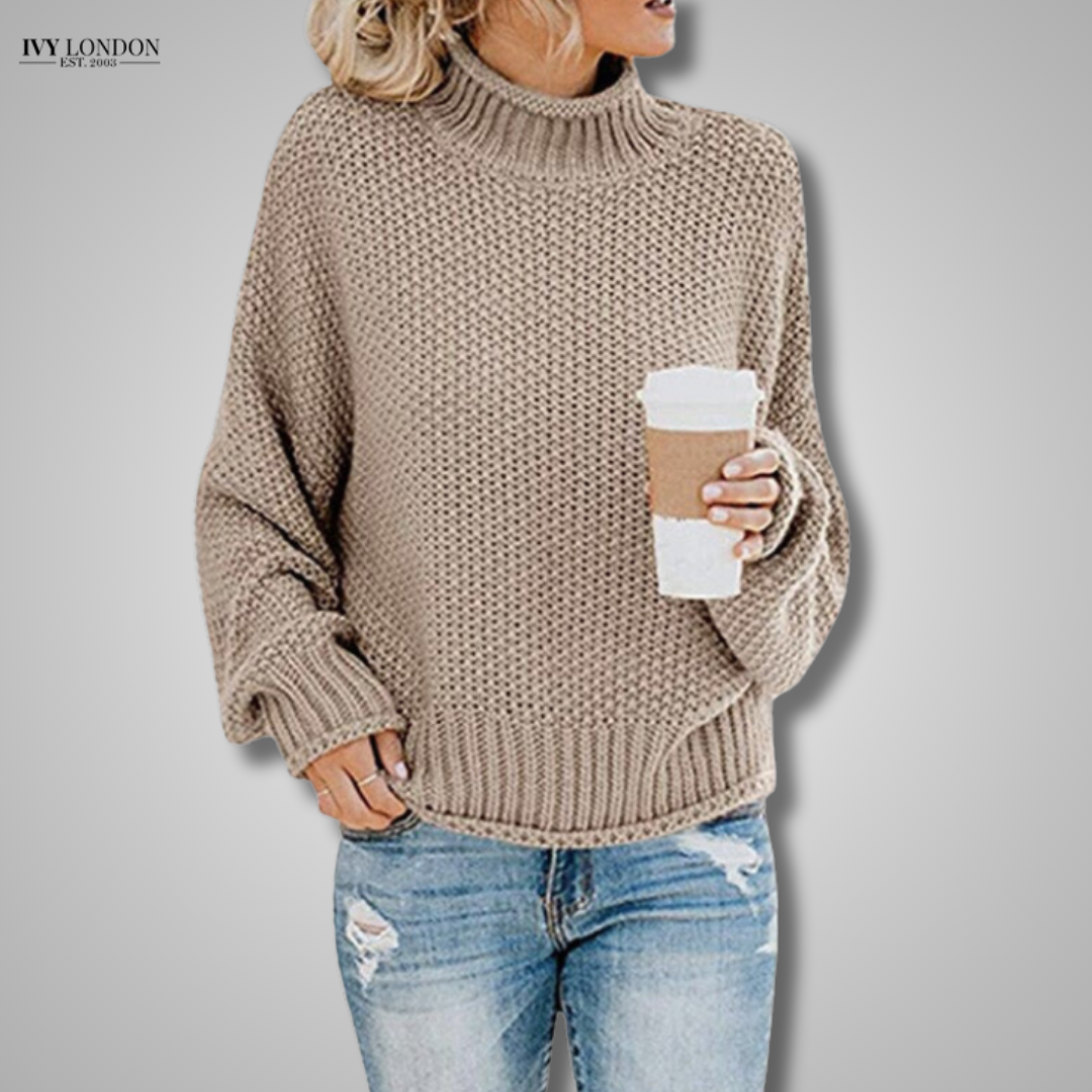 BIANCA | STYLISH RELAXED-FIT KNIT SWEATER WITH TUMMY COVERAGE