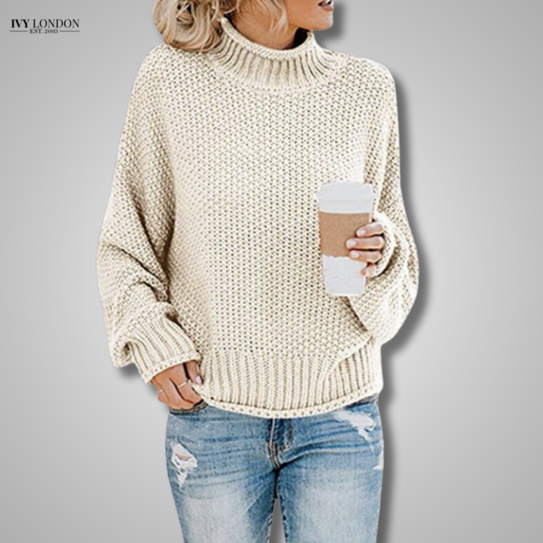 BIANCA | STYLISH RELAXED-FIT KNIT SWEATER WITH TUMMY COVERAGE
