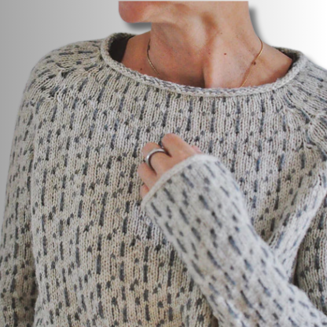JACKIE | STYLISH RELAXED-FIT KNIT CREW