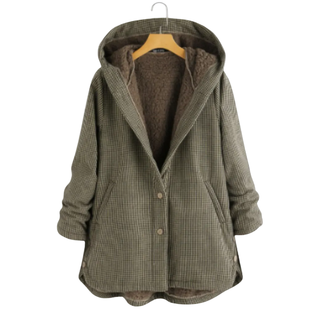 LOUISE | MODERN FLEECE JACKET WITH TUMMY COVERAGE