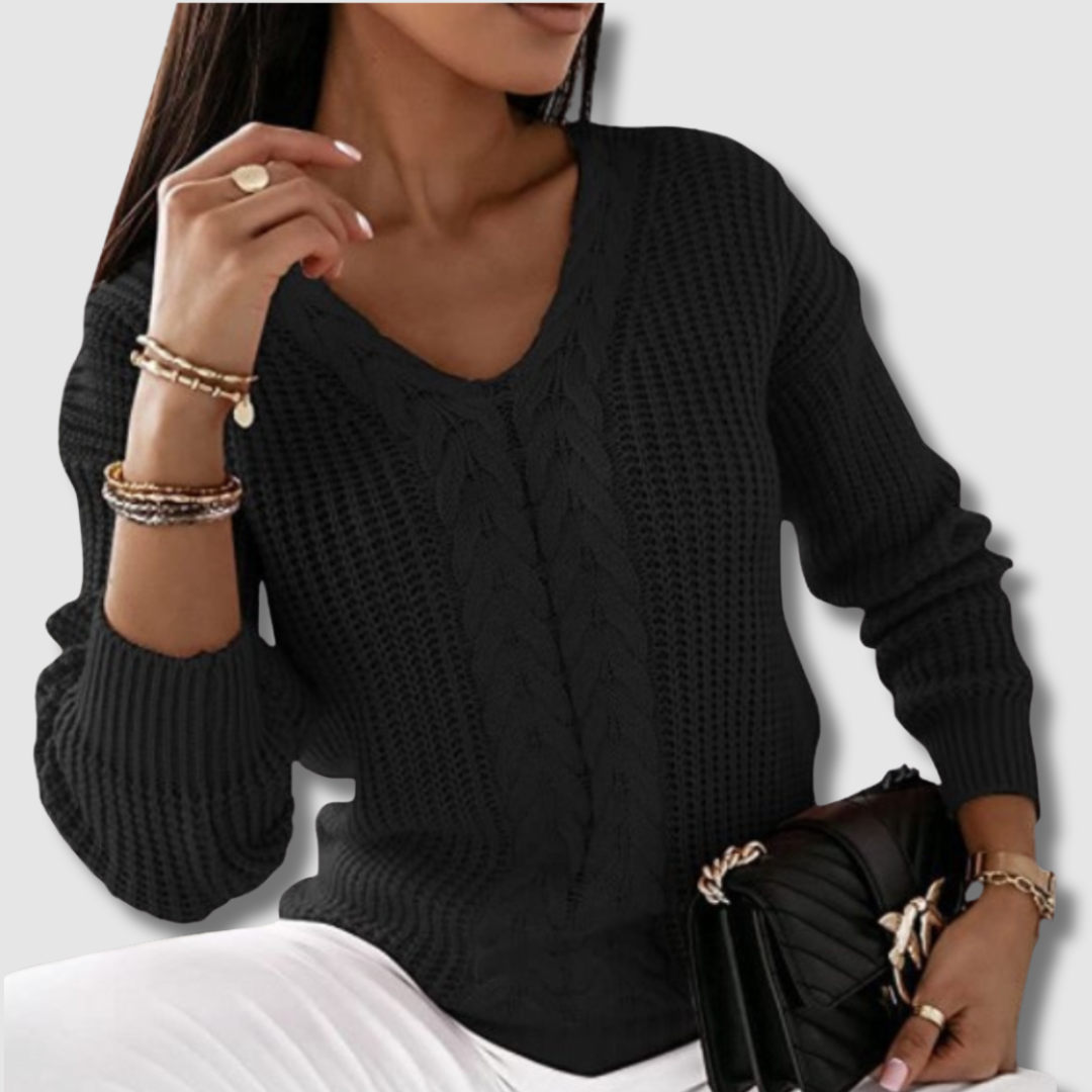 LIV | ELEGANT SCANDINAVIAN KNIT SWEATER