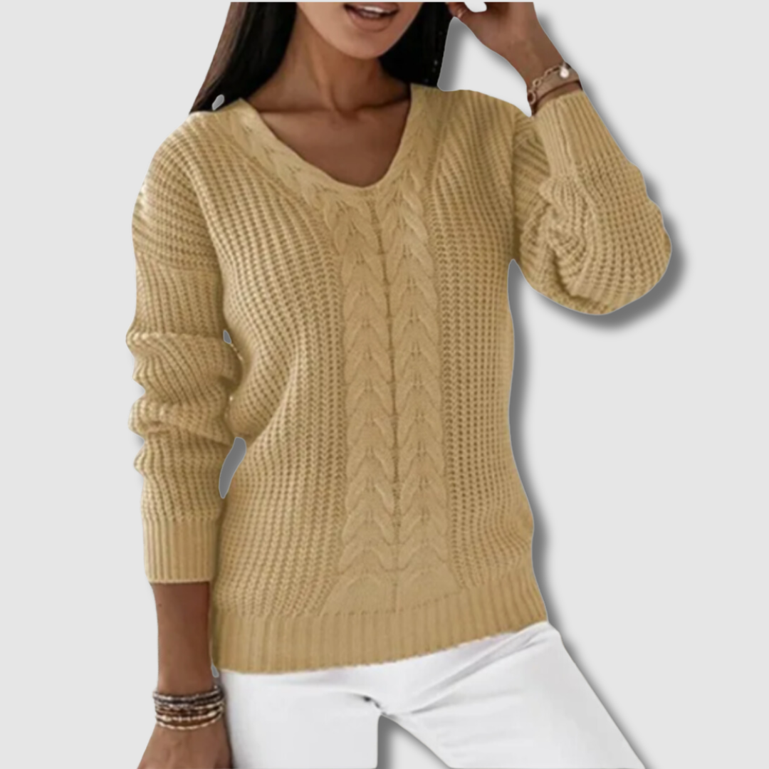 LIV | ELEGANT SCANDINAVIAN KNIT SWEATER
