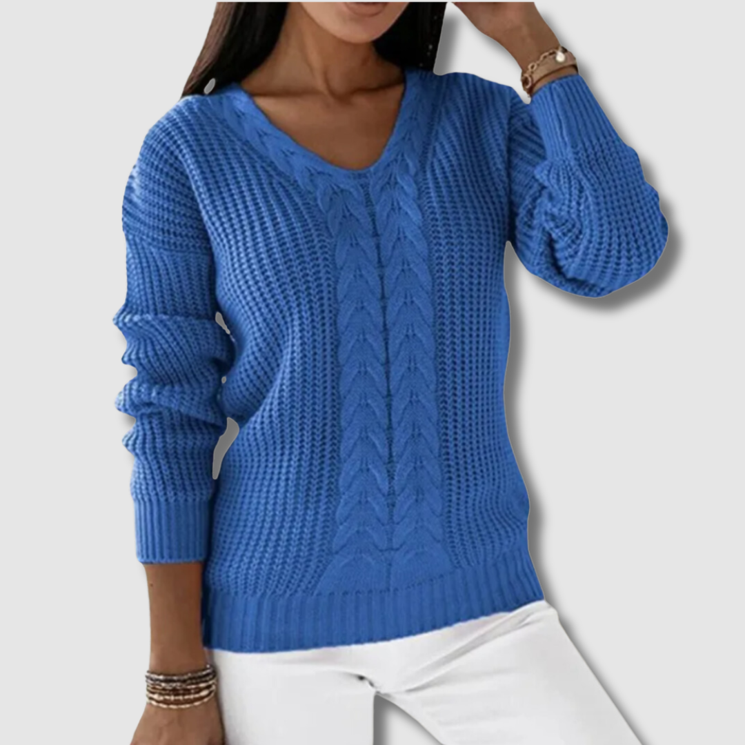 LIV | ELEGANT SCANDINAVIAN KNIT SWEATER