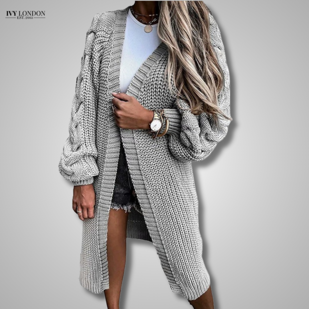 MALEA | COSY KNITTED LONG CARDIGAN COAT