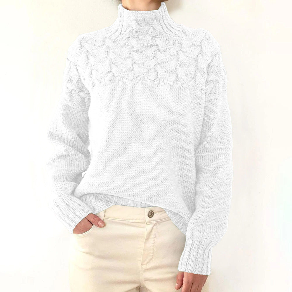 ANTOINETTE | ELEGANT LUXURY TURTLENECK SWEATER