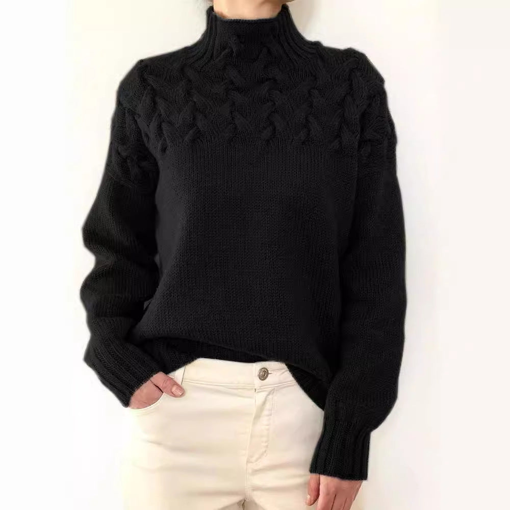 ANTOINETTE | ELEGANT LUXURY TURTLENECK SWEATER