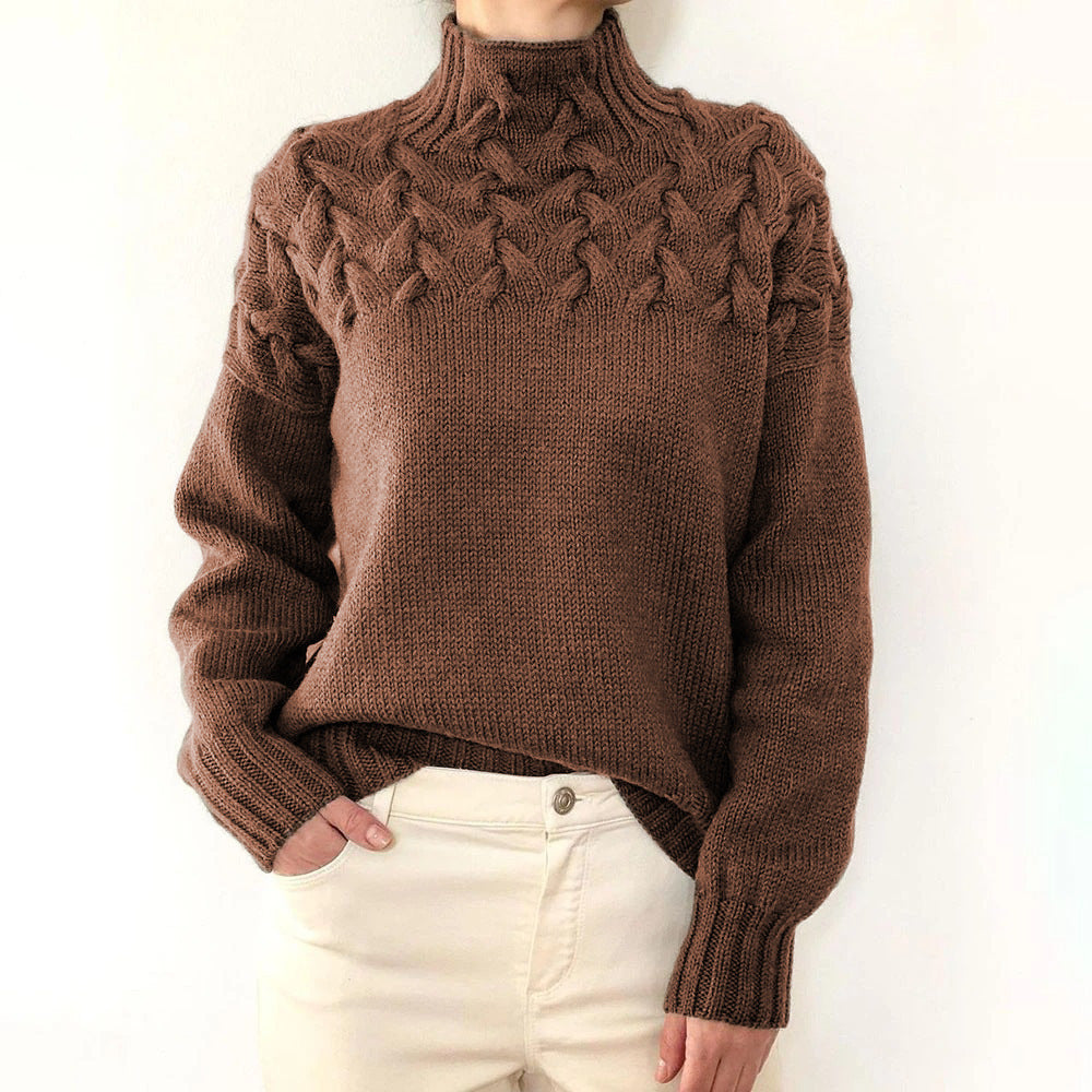 ANTOINETTE | ELEGANT LUXURY TURTLENECK SWEATER