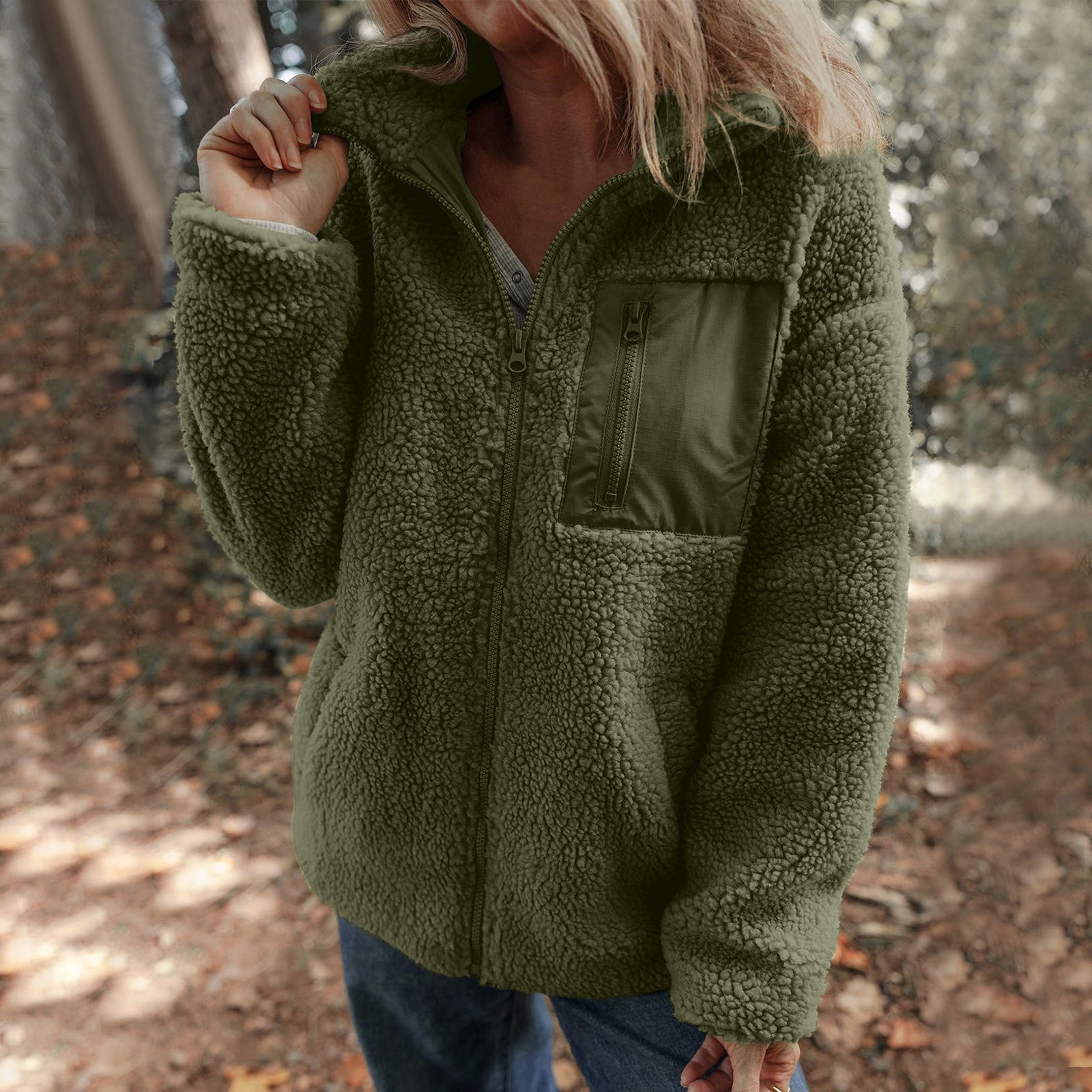 CAMILLA | COZY ZIP-UP FLEECE JACKET
