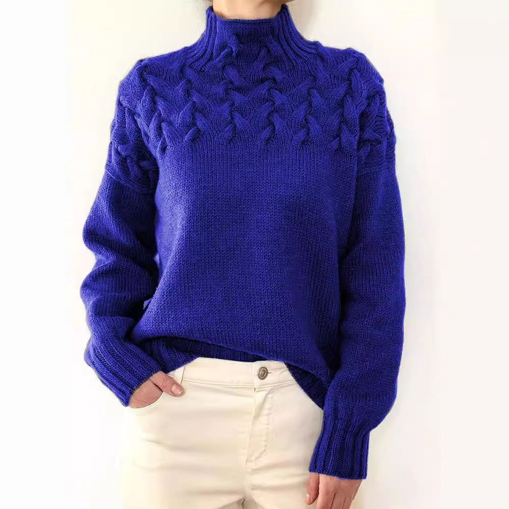 ANTOINETTE | ELEGANT LUXURY TURTLENECK SWEATER