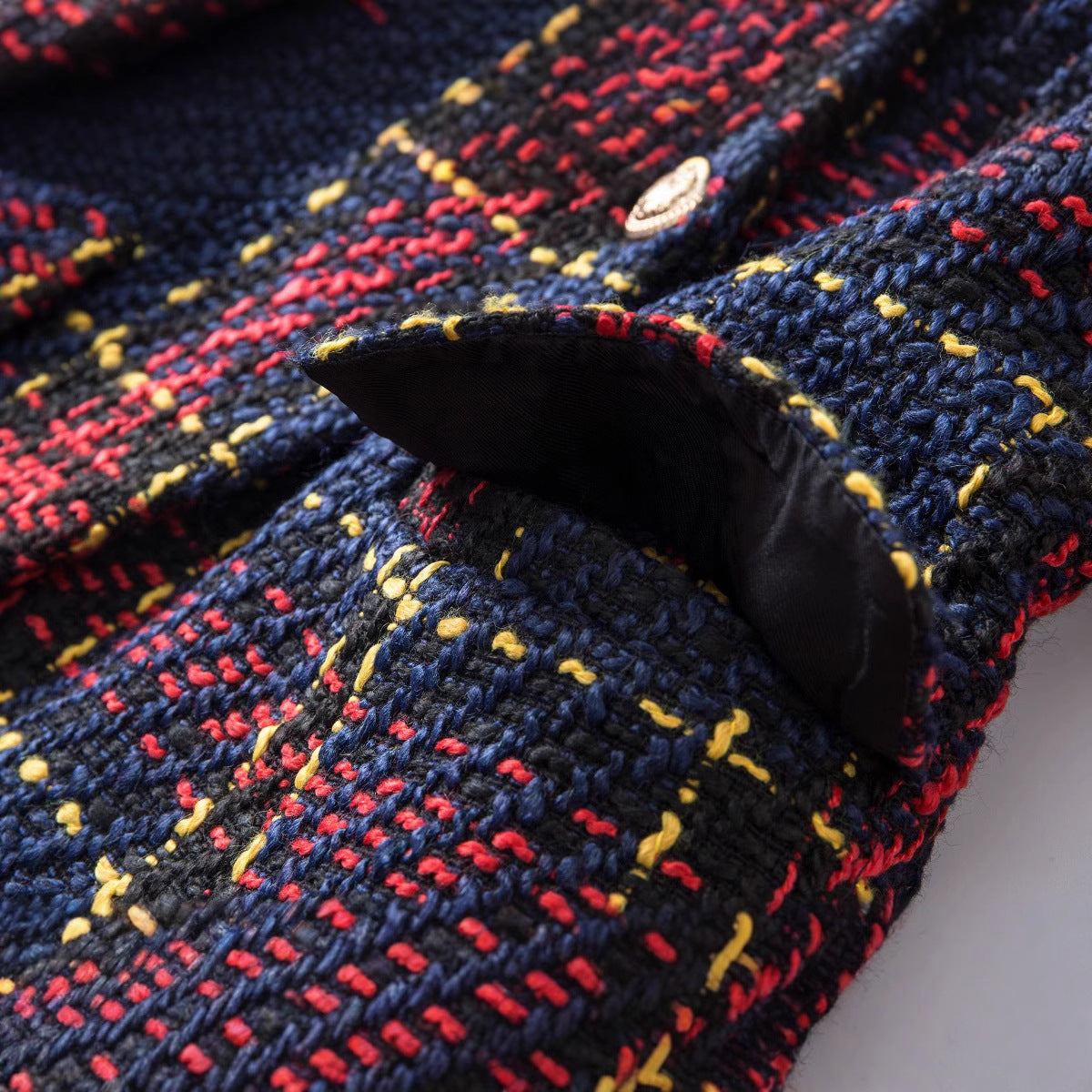 Rose Retro Chic Tweed Blazer | Timeless Elegance with Modern Confidence