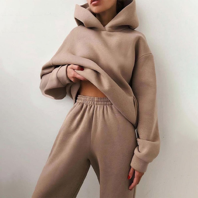 Esther | Women's Relaxed Fit Hoodie Jogger Set