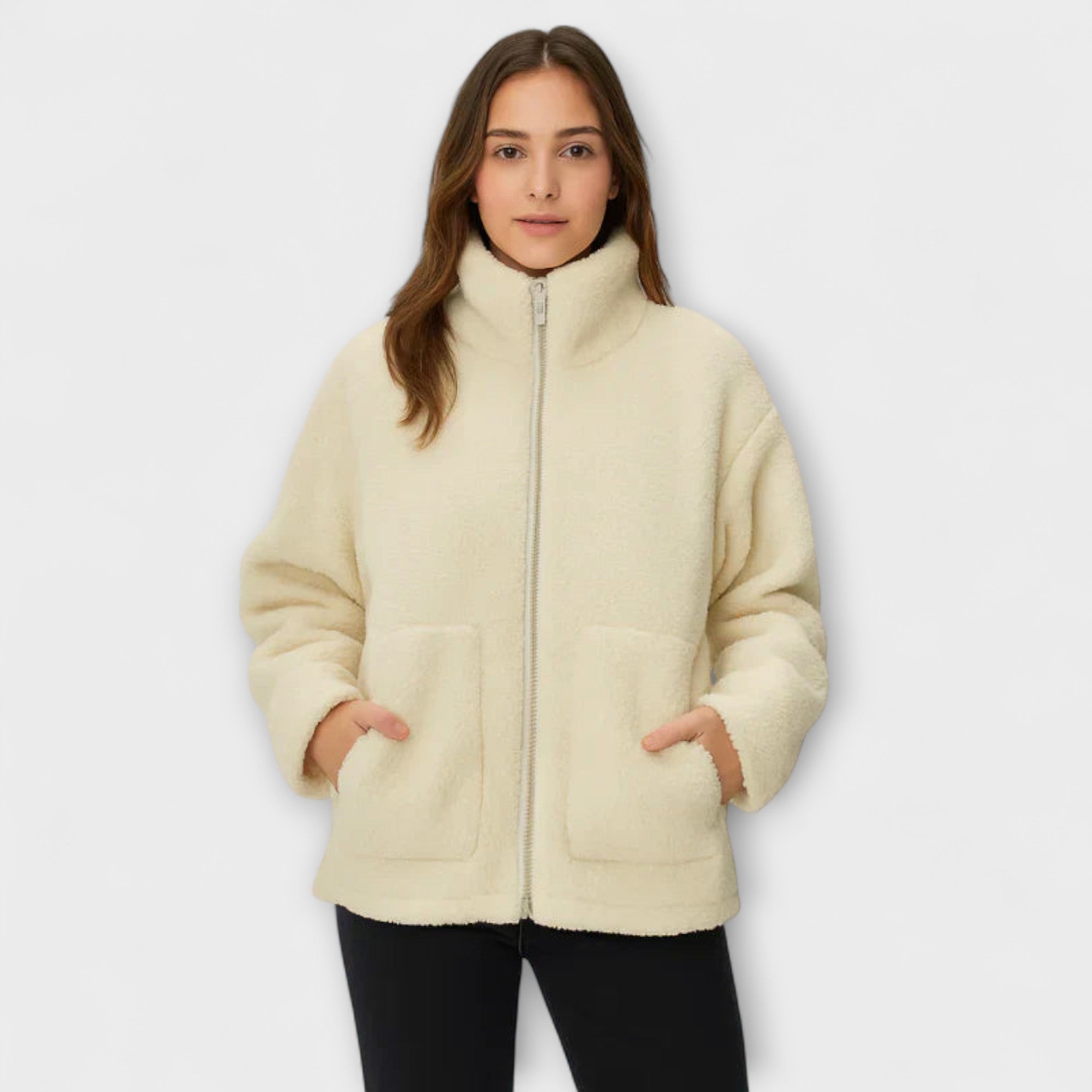 AURORA | COZY LUXURY SHERPA FLEECE JACKET