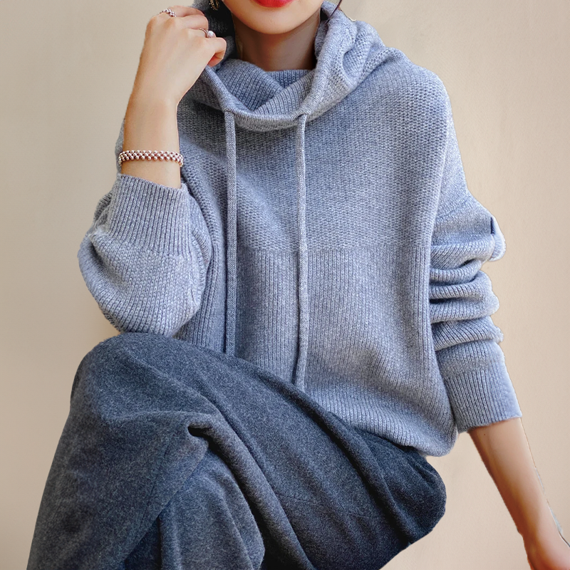 LANA | STYLISH COZY HOODED PULLOVER