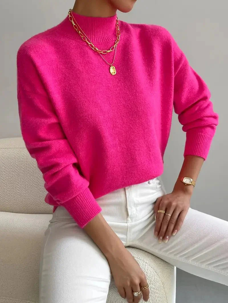 MARIA | LUXURIOUS ELEGANT TURTLENECK SWEATER