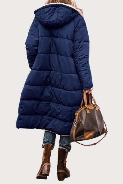 AMELIA | REVERSIBLE ELEGANT LONG COAT