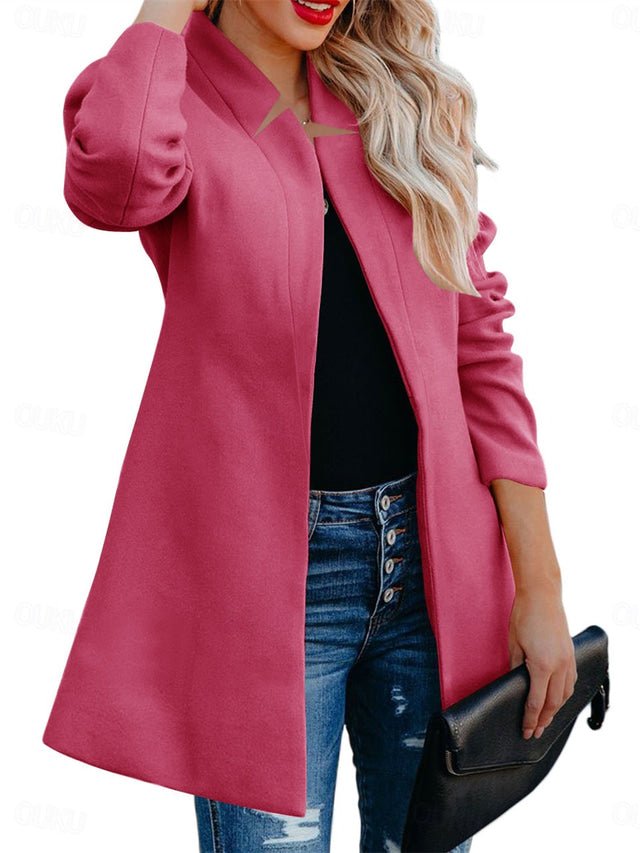 HELEN | CHIC FASHIONABLE COAT WITH TUMMY COVERAGE