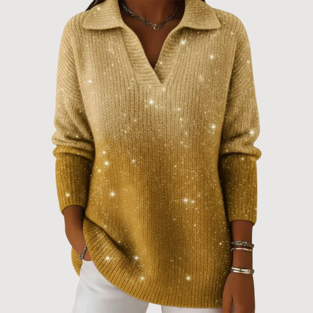 ROSE BRIANNA – SPARKLE KNIT JUMPER