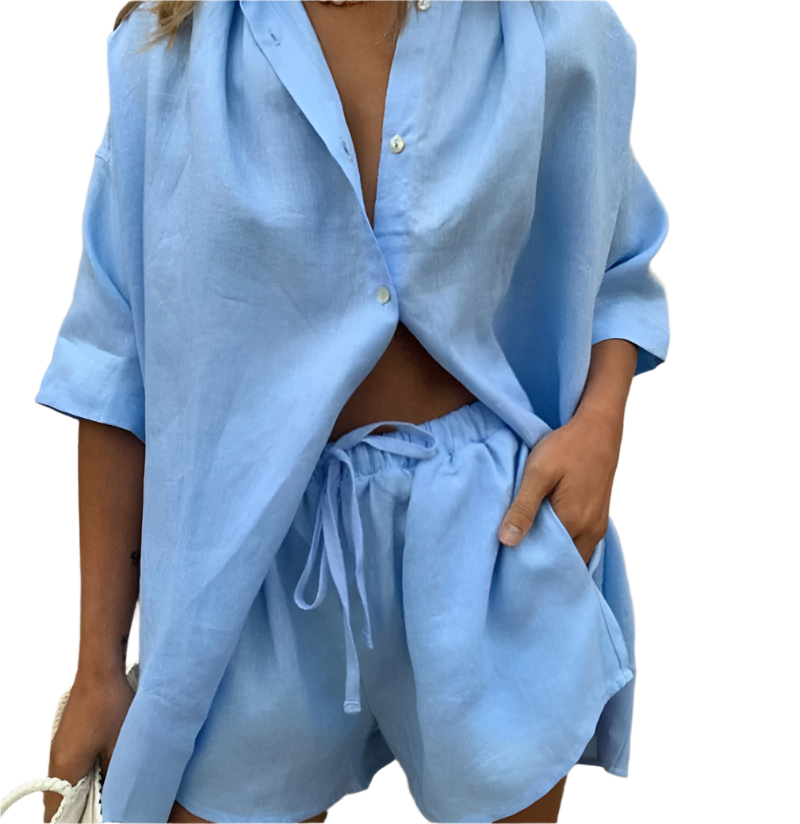 Sorelli | Stylish Two-Piece Cotton Lounge Set