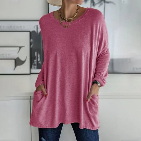 DESIREE | RELAXED LONG SLEEVE TOP