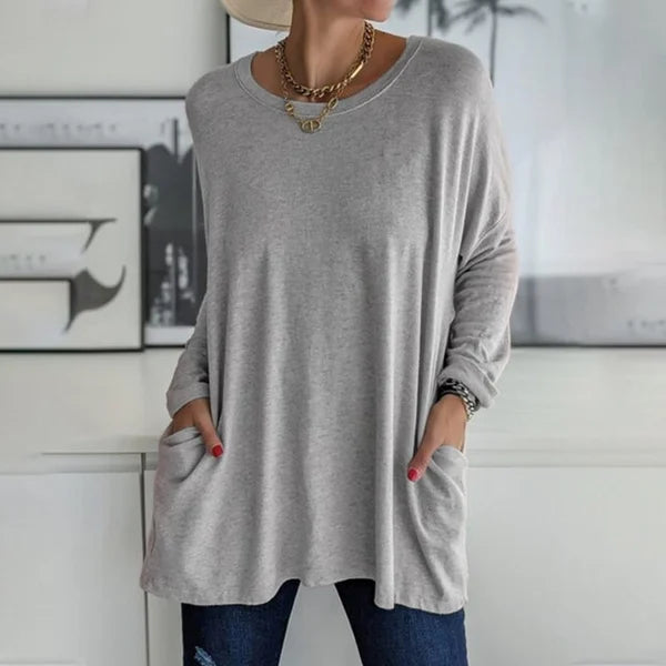 DESIREE | RELAXED LONG SLEEVE TOP