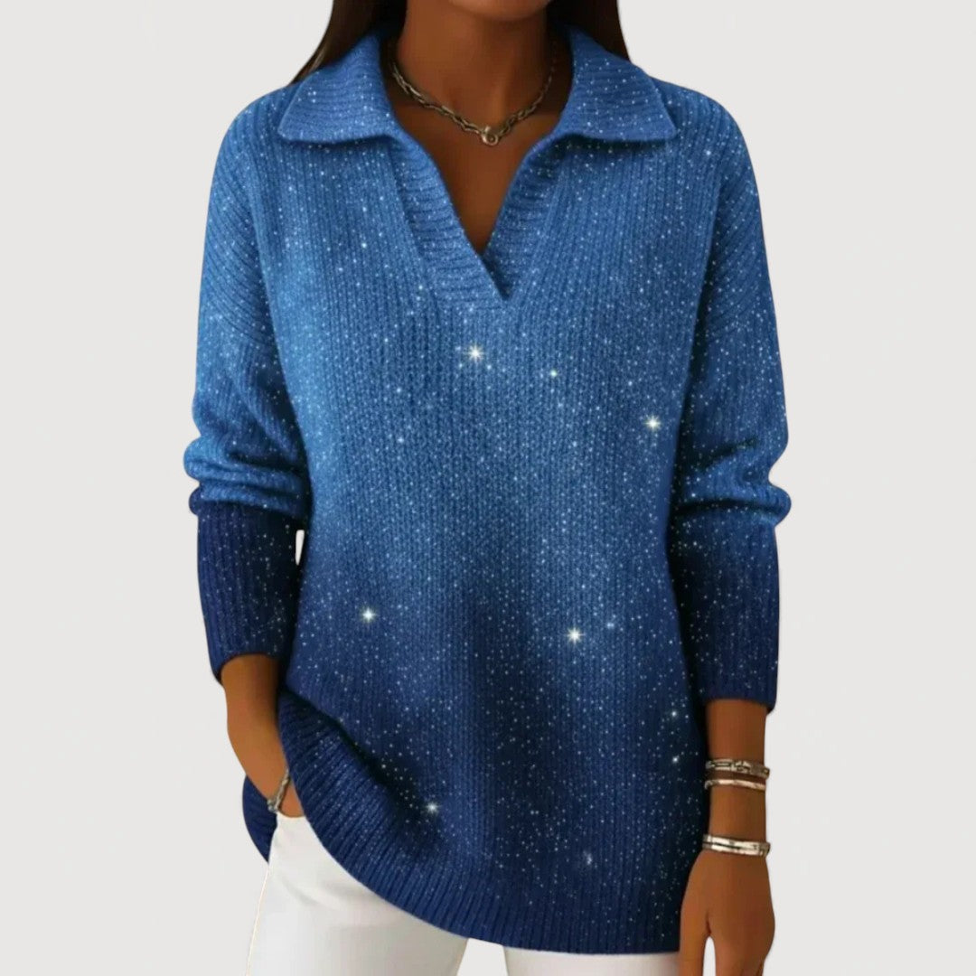 ROSE BRIANNA – SPARKLE KNIT JUMPER