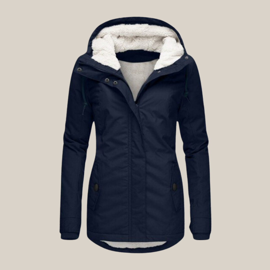 MARA | ELEGANT LUXE PADDED JACKET WITH TUMMY COVERAGE