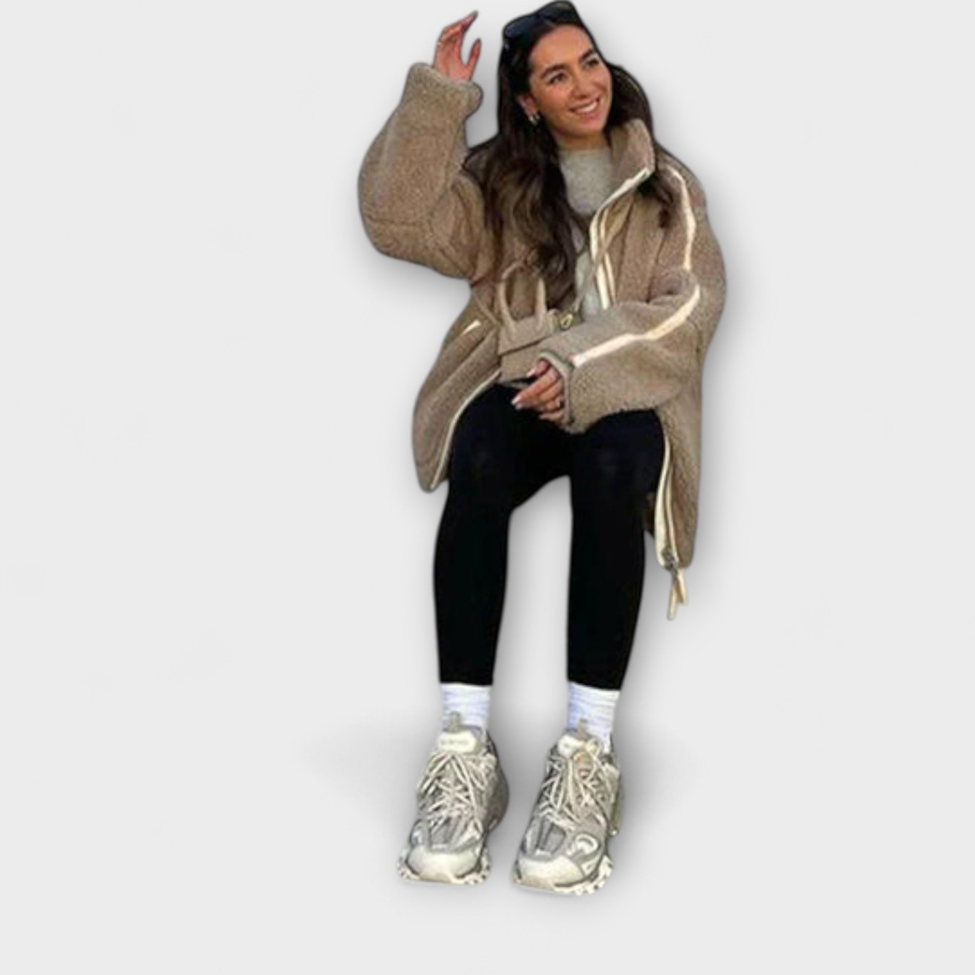 AURORA | COZY LUXURY SHERPA FLEECE JACKET