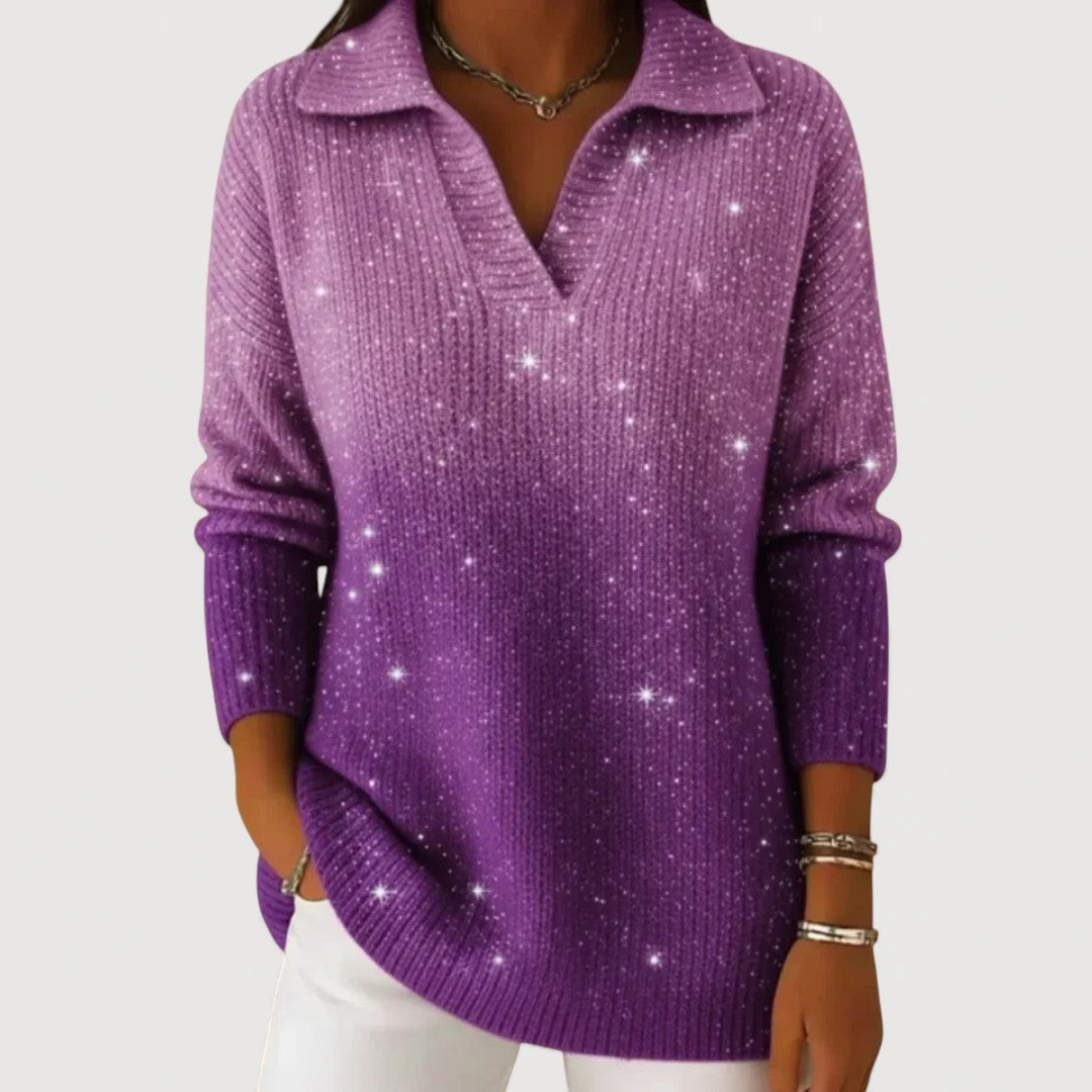 ROSE BRIANNA – SPARKLE KNIT JUMPER
