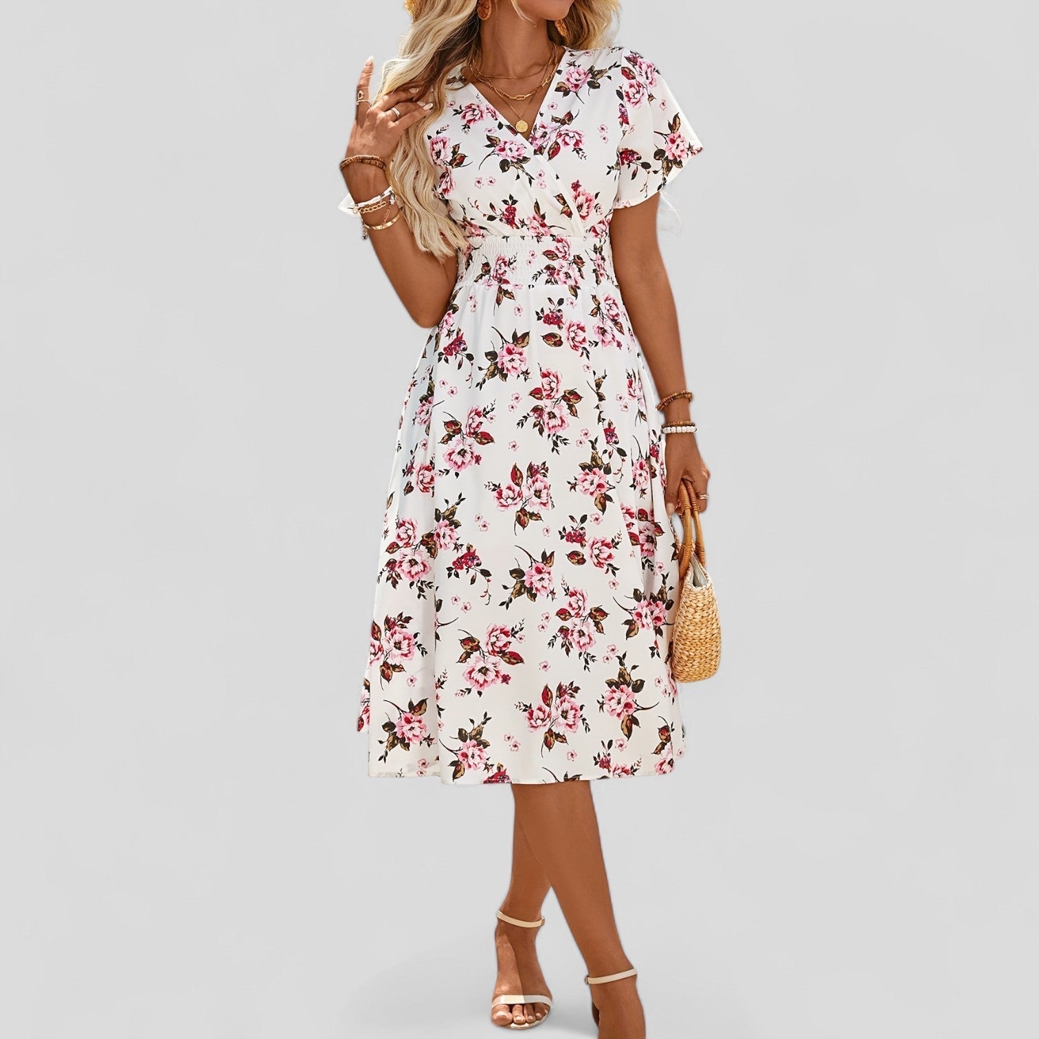 Gretalise | Comfortable Summer Midi Dress