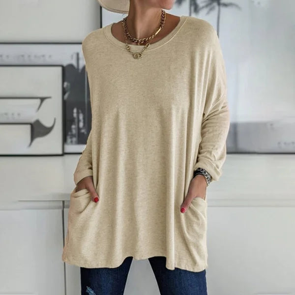 DESIREE | RELAXED LONG SLEEVE TOP