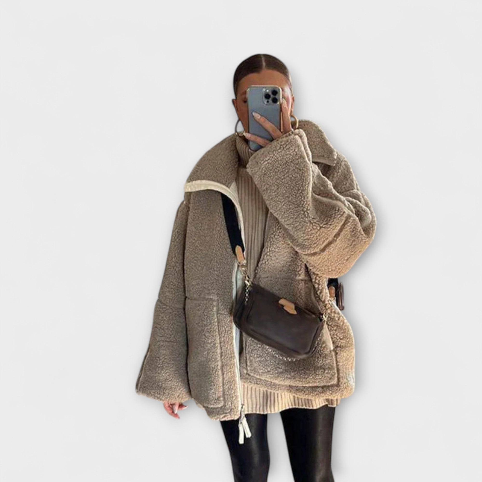 AURORA | COZY LUXURY SHERPA FLEECE JACKET