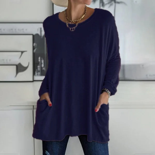 DESIREE | RELAXED LONG SLEEVE TOP