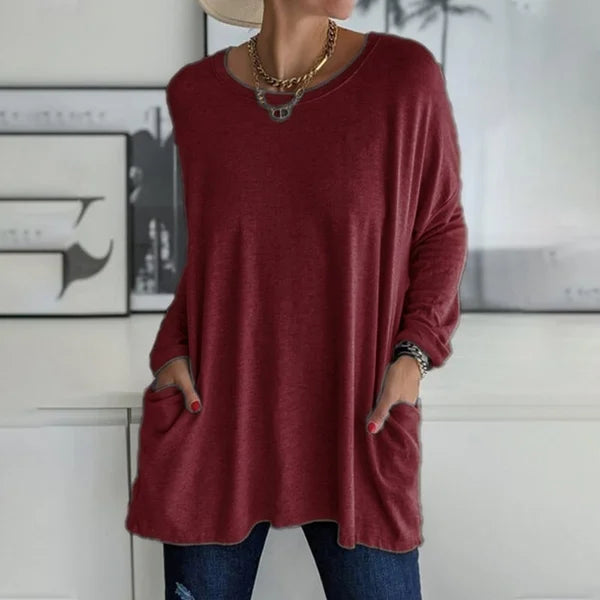 DESIREE | RELAXED LONG SLEEVE TOP