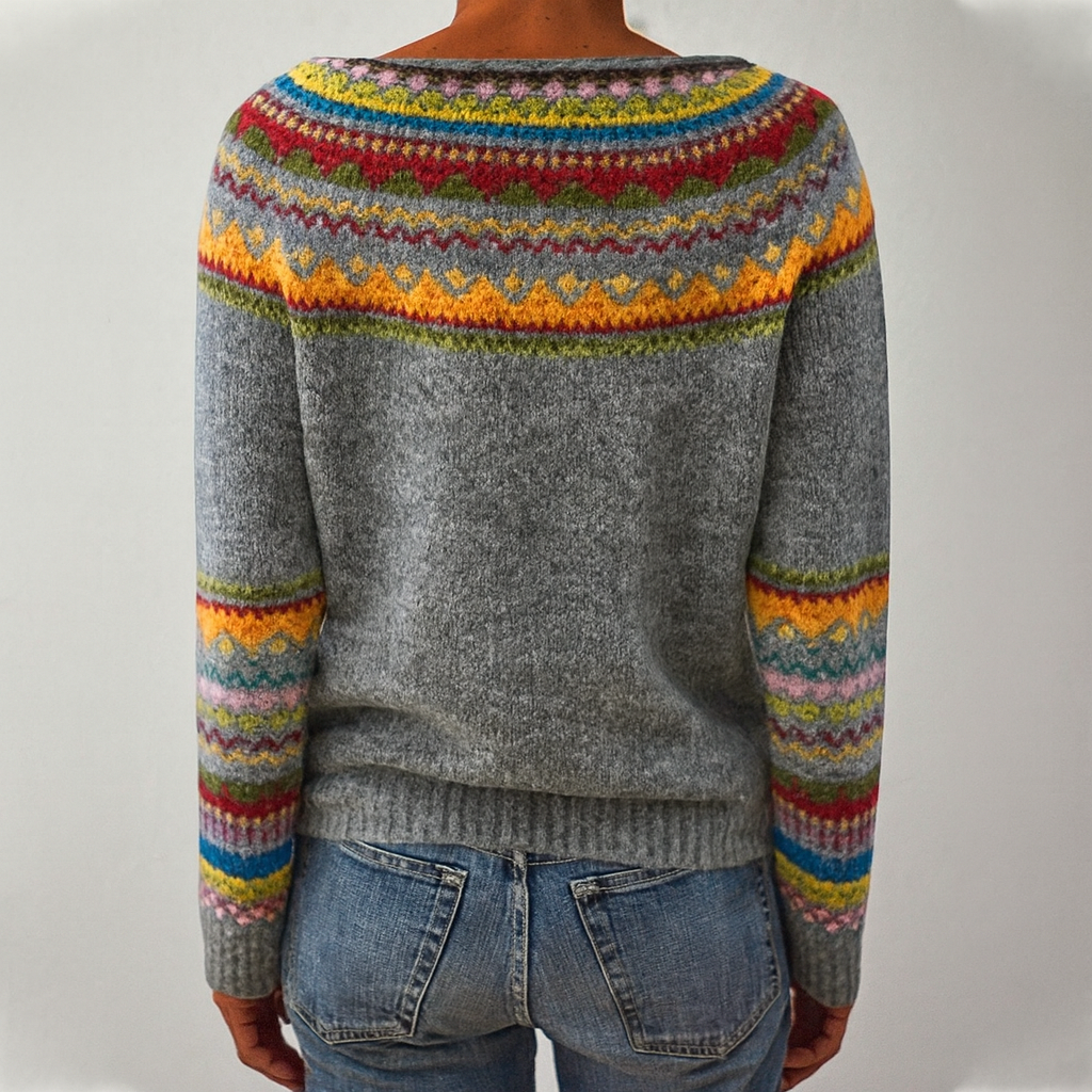 MARCIA | RETRO KNIT JUMPER