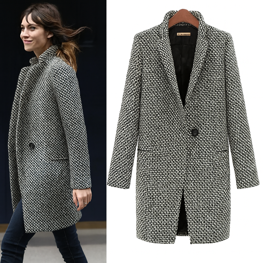 CLAUDIA | ELEGANT LONG COAT WITH TIMELESS CHARM