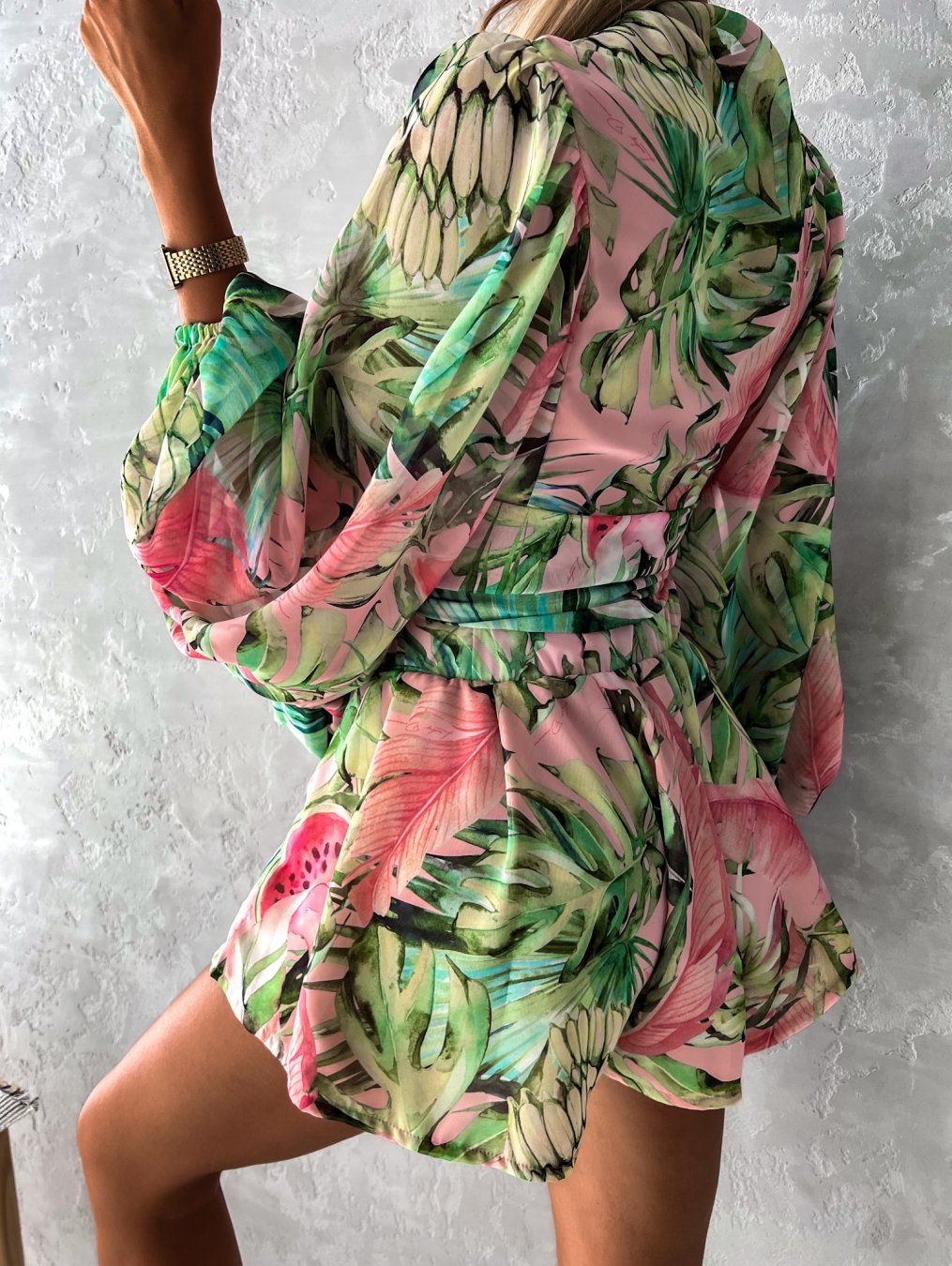 Ivy | Women's Stylish Flowy Two-Piece Shorts and Blouse Summer Set