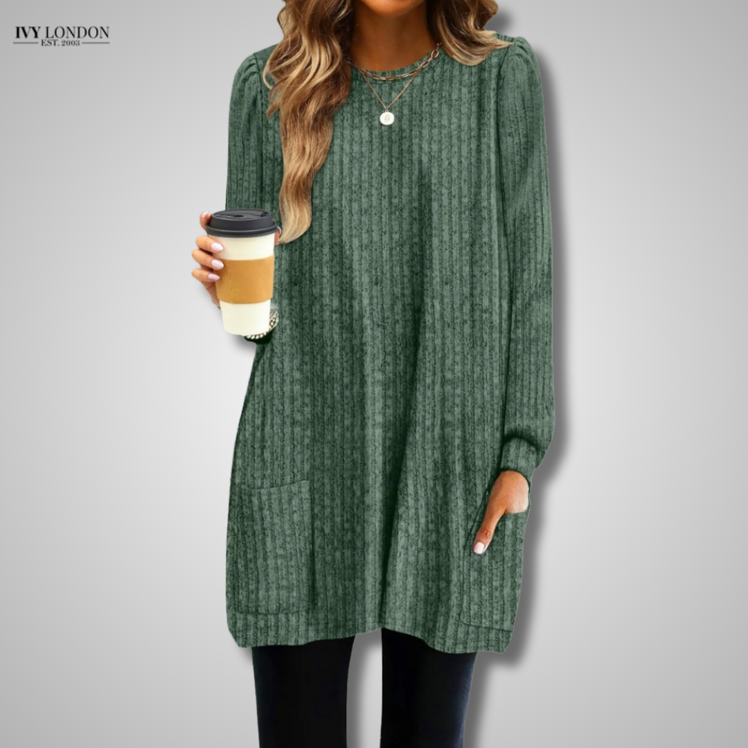 CORINA | COZY POCKET TUNIC WITH TUMMY COVERAGE