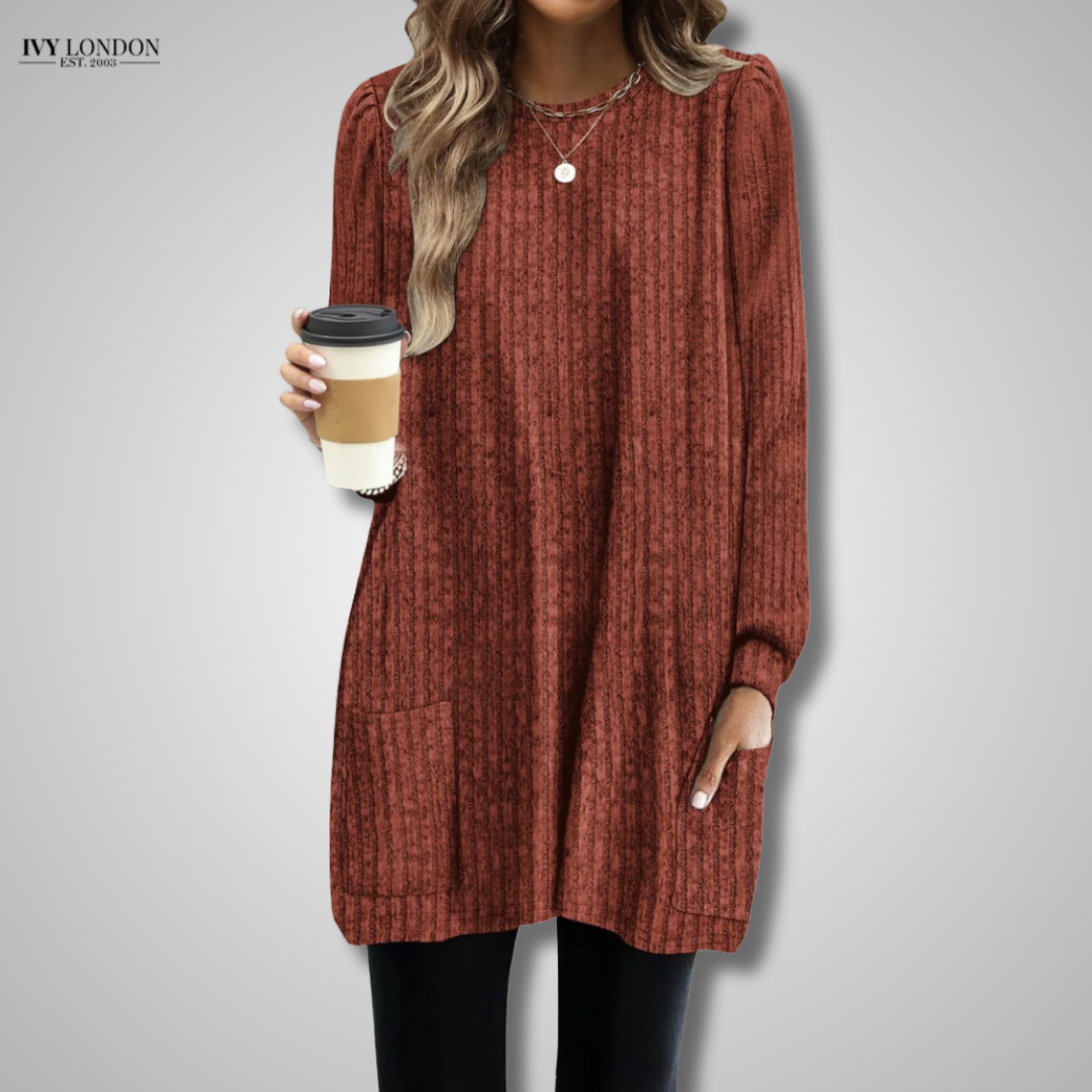 CORINA | COZY POCKET TUNIC WITH TUMMY COVERAGE