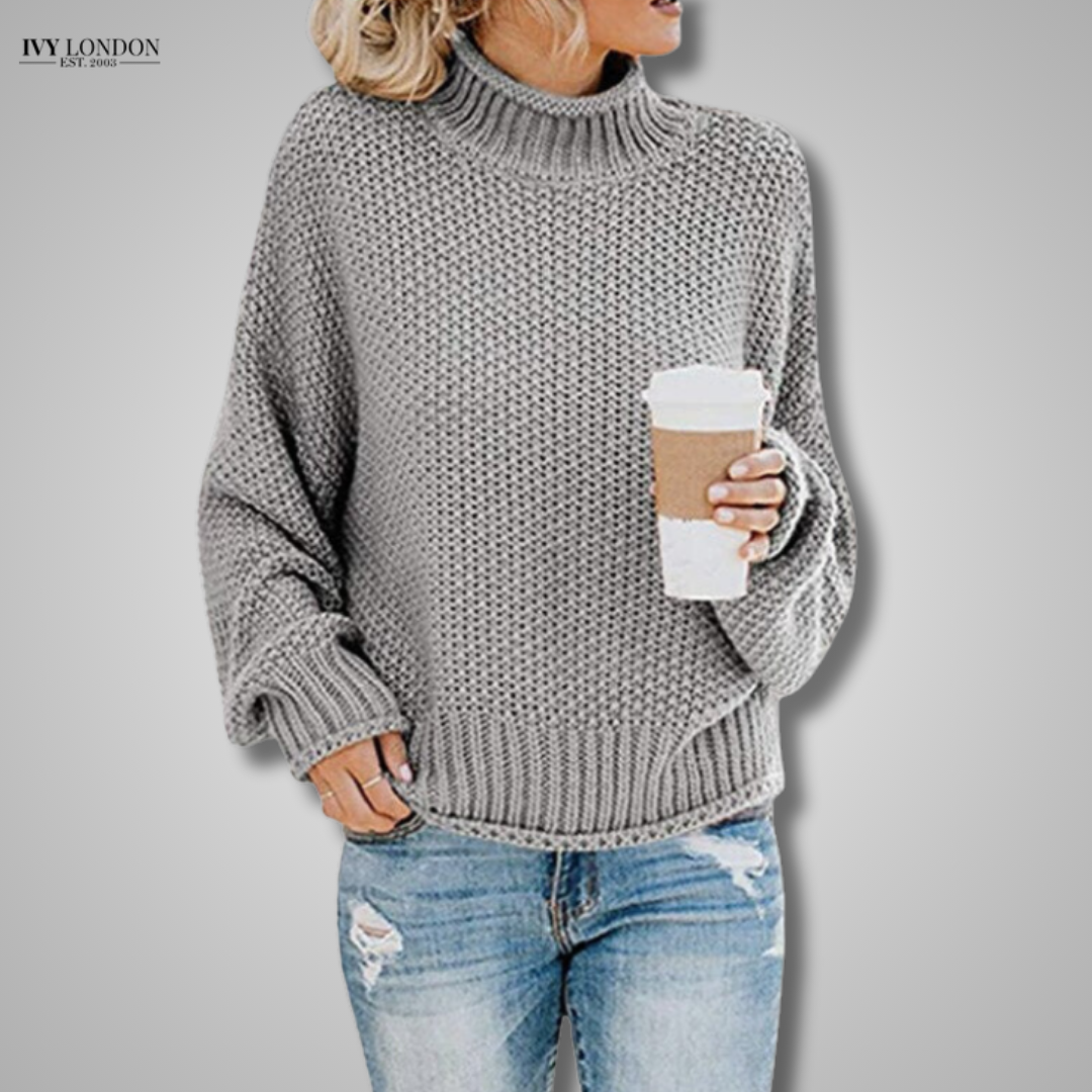 BIANCA | STYLISH RELAXED-FIT KNIT SWEATER WITH TUMMY COVERAGE